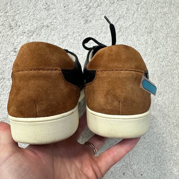 Naturalizer Morrison Leather/Suede Lace Up Low-Profile Sneaker Retro Vibes Sz: 9 - Picture 8 of 11